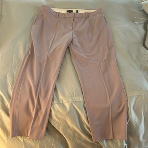 Lilac Theory pleatfront cropped trouser.